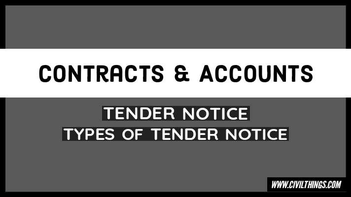 Tender-Notice