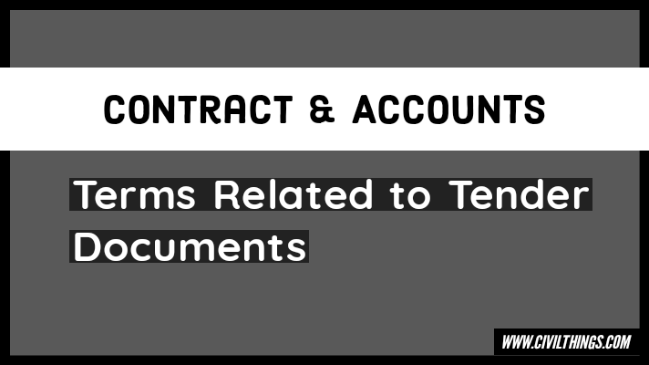Terms-Related-to-Tender-Documents