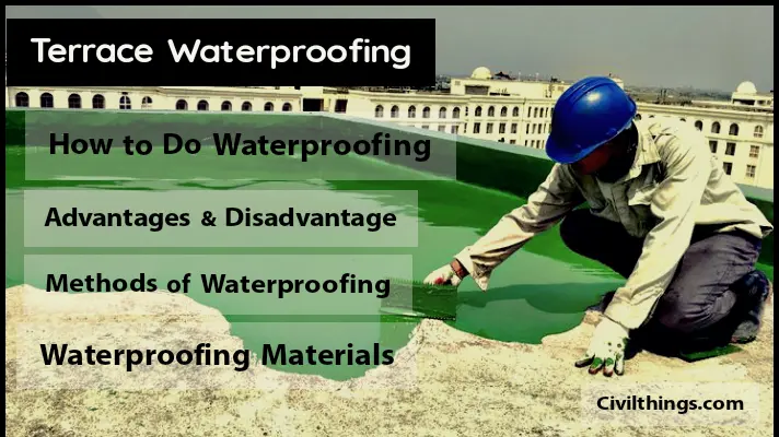 How to do terrace waterproofing in India