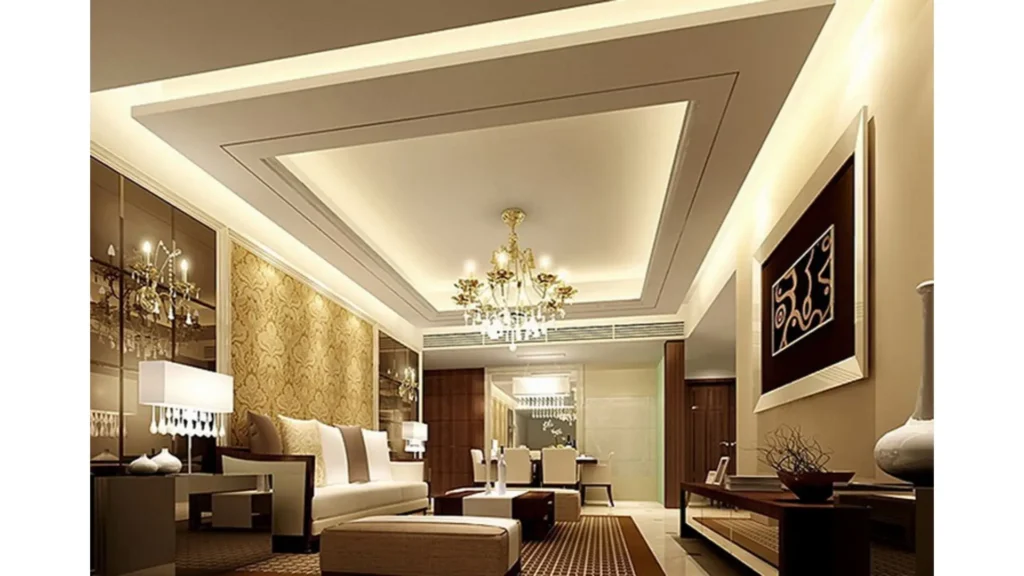 PVC ceiling Design for Hall and Living Room 