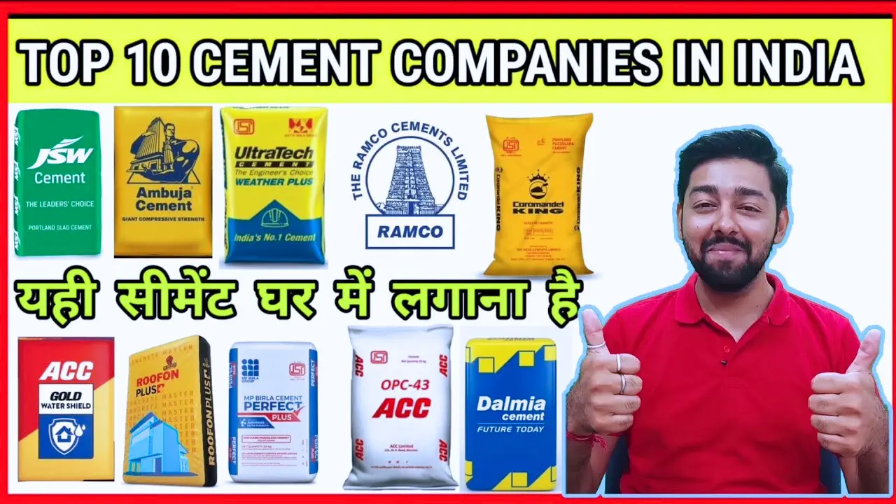 Best Top 10 Cement in India