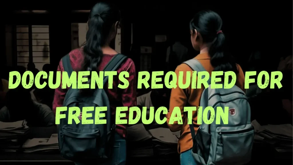 Free education for girls documents