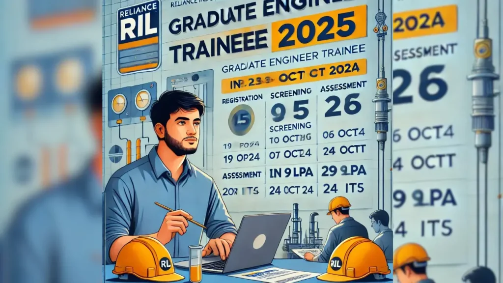 RIL Graduate Engineer Trainee (GET) Program - 2025