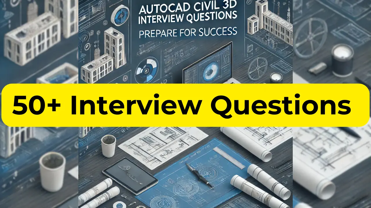 Autocad civil 3d interview questions