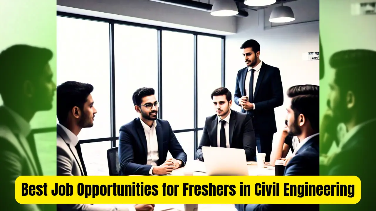 Best Job Opportunities for Freshers in Civil Engineering