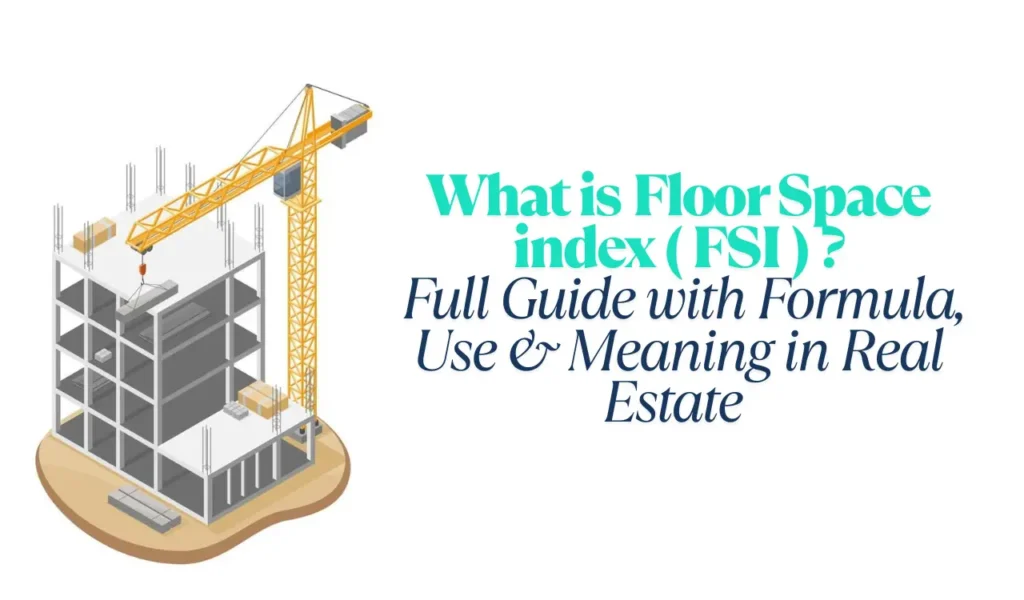 What is Floor Space Index (FSI)? Full Guide with Formula, Use & Meaning in Real Estate