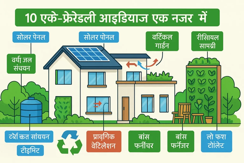 इको-फ्रेंडली घर