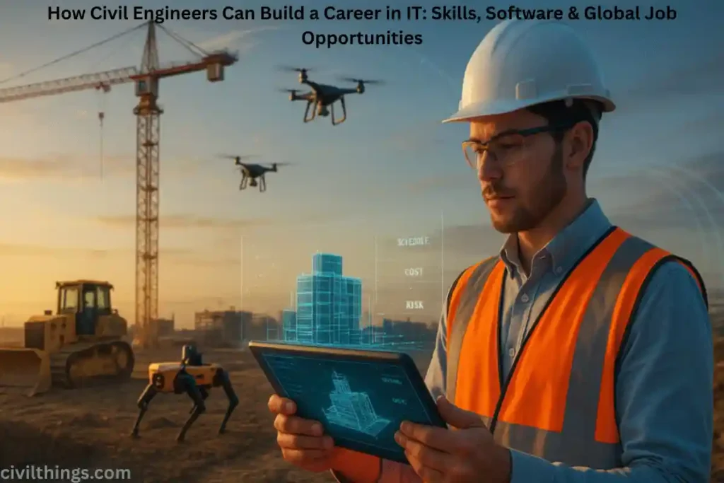 How Civil Engineers Can Build a Career in IT: Skills, Software & Global Job Opportunities