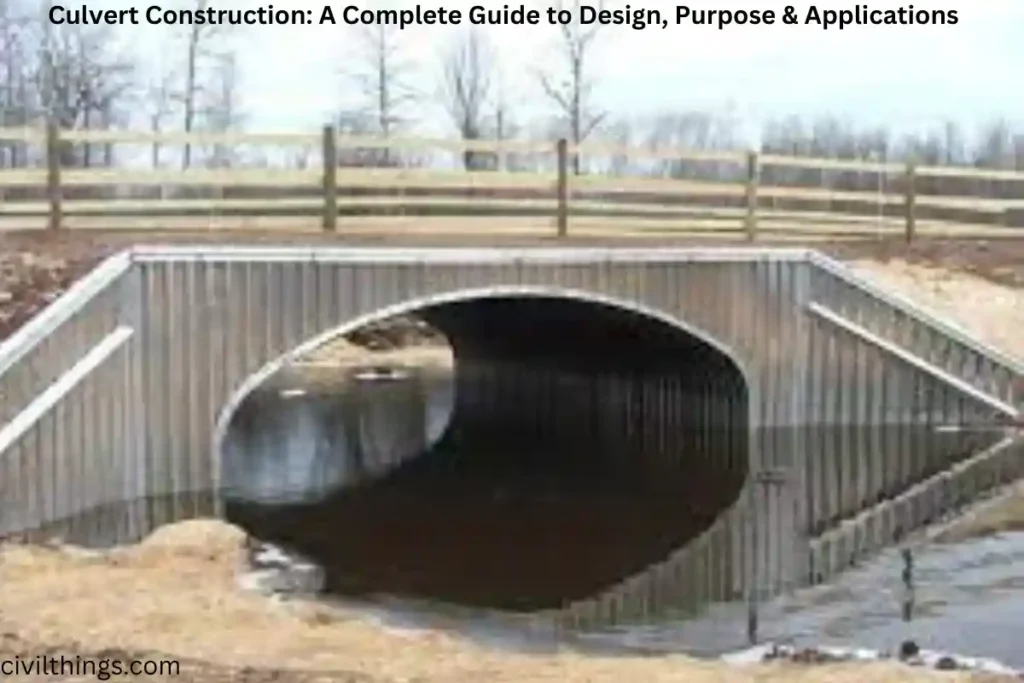 Culvert Construction: A Complete Guide to Design, Purpose & Applications