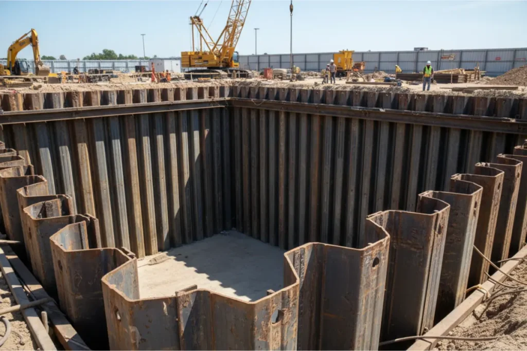 Basic concept of shoring in Construction