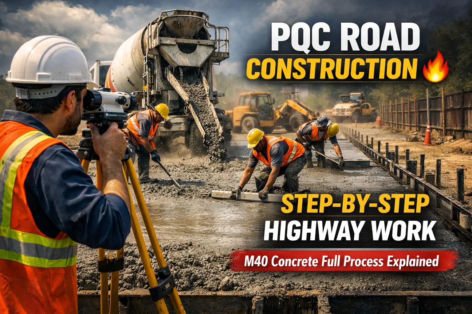 pqc ROAD CONSTRUCTION